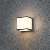Square Motion Sensor Outdoor Wall Light - Clowas