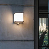Square Motion Sensor Outdoor Wall Light - Clowas
