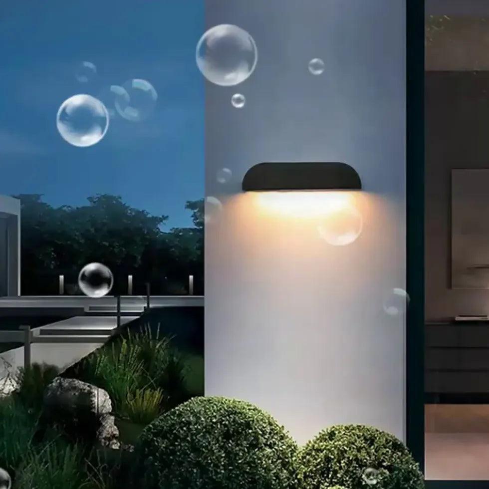 Semi Elliptical Stone Outdoor Wall Lights - Clowas