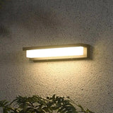 Rectangula Led Modern Outdoor Wall Lights - Clowas