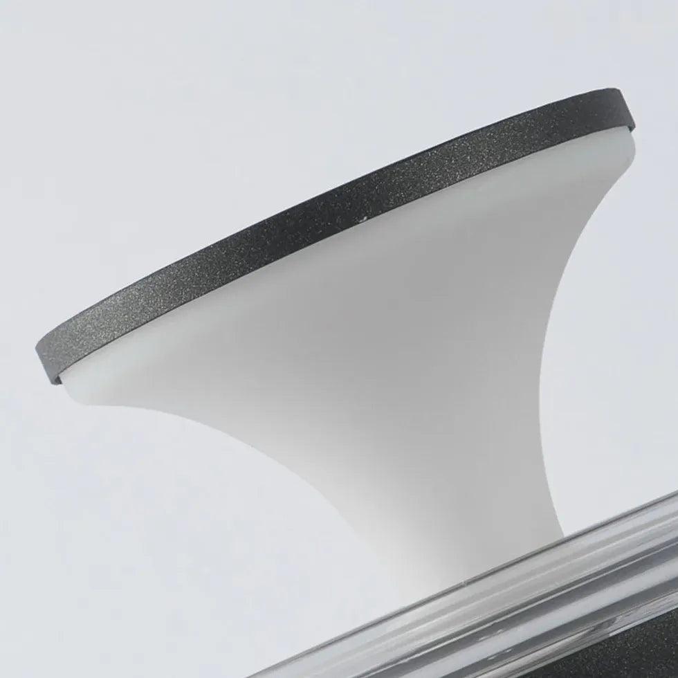 Flared Funnel Shape Outdoor Pillar Lights - Clowas