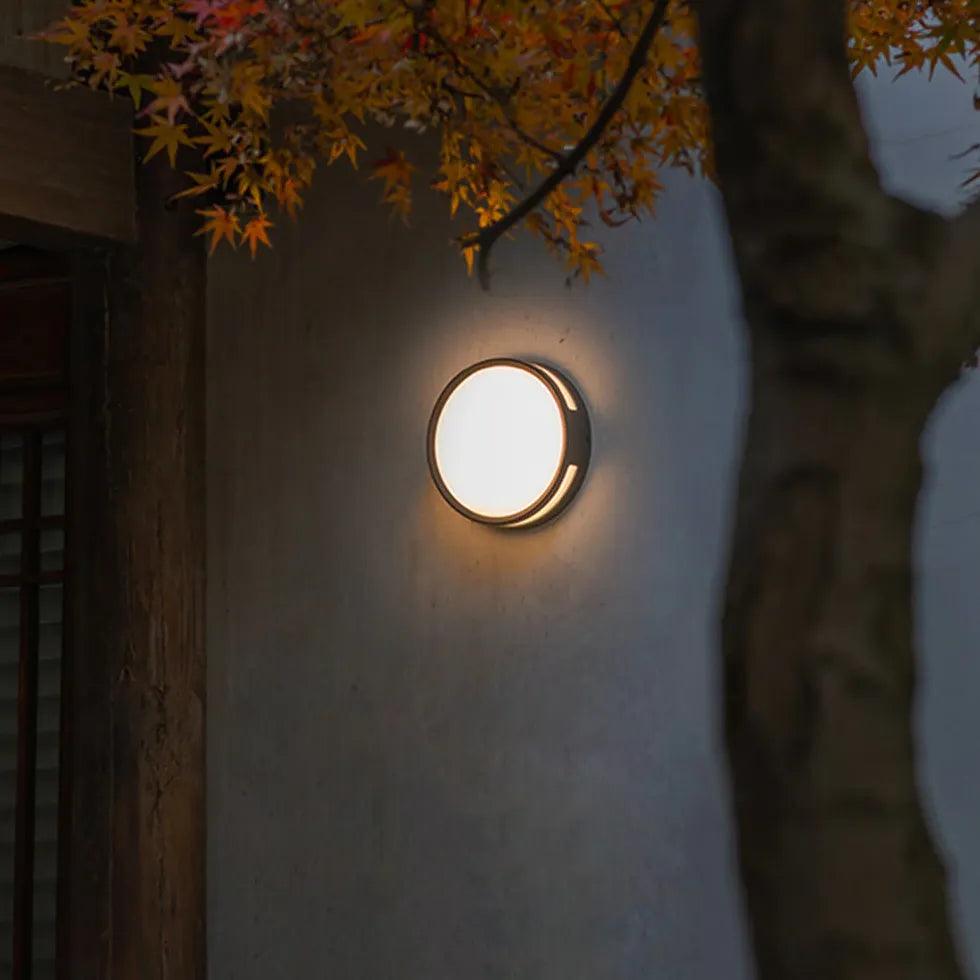 Round Led Waterproof Outdoor Wall Lights - Clowas
