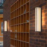 outdoor half lantern wall light black - Clowas