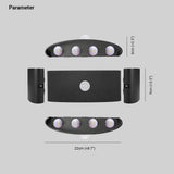 Motion Sensor LED Outdoor Up and Down Wall Lights - Clowas