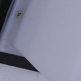 outdoor square wall lights black - Clowas