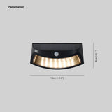 Copper Exterior Wall Lights with Solar Sensor - Clowas