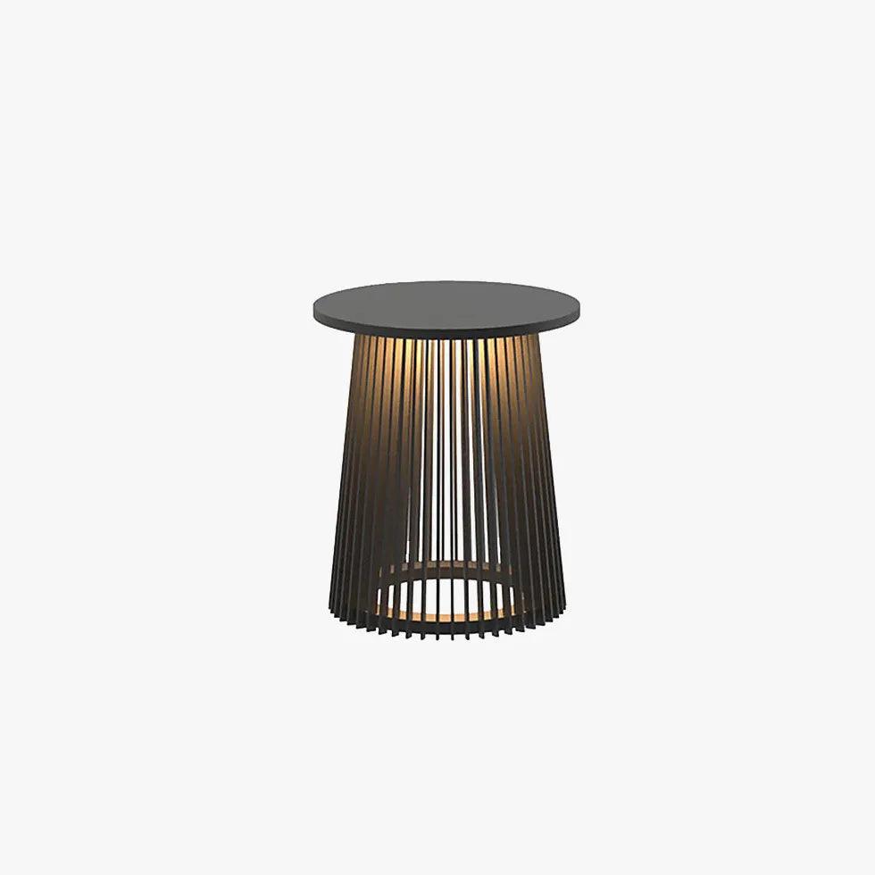 Round Table Outdoor Floor Lamps - Clowas