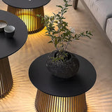 Round Table Outdoor Floor Lamps - Clowas