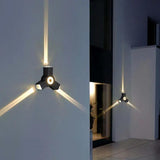 Outdoor Led Black Up and Down Lights - Clowas