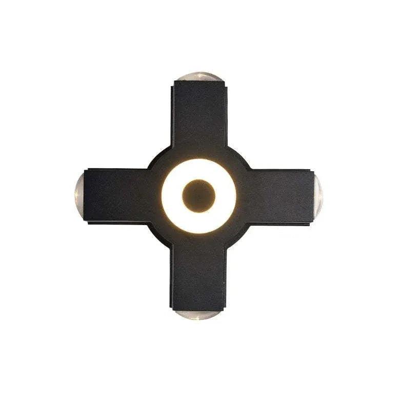 Outdoor Led Black Up and Down Lights - Clowas