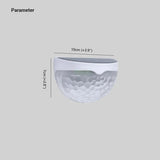 Shell Sensor Solar Outdoor Wall Lamp - Clowas