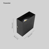 Outdoor Aluminium Up and Down Wall Light for Porch