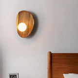 Modern Wooden Wall Light for Bedroom