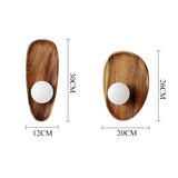 Modern Wooden Wall Light for Bedroom