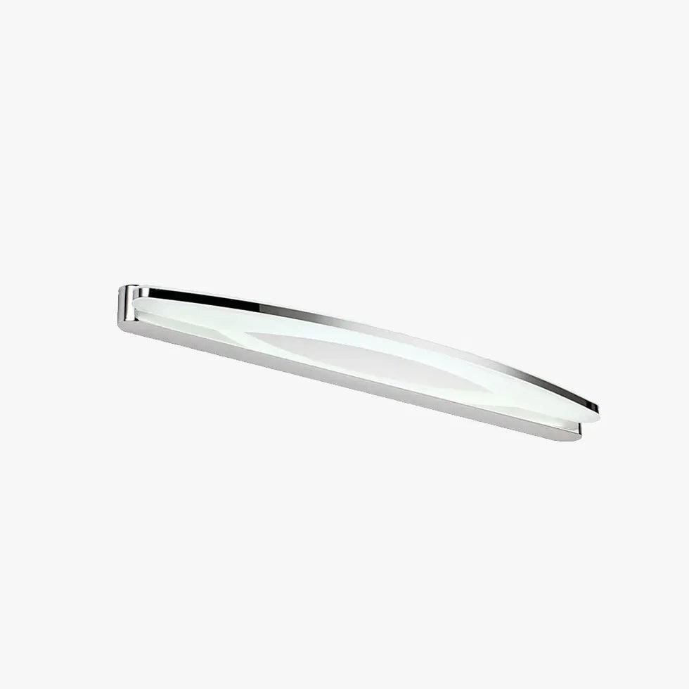 Oval Silver Led Bathroom Mirror Lights - Clowas