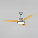 Grey LED Modern Ceiling Fan with Light - Clowas