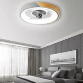 Ultra-Thin Macaron Ceiling Fan with Light