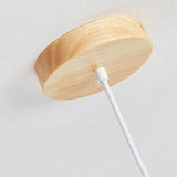 Suspended Downlighting Kitchen Wooden Pendant Light - Clowas