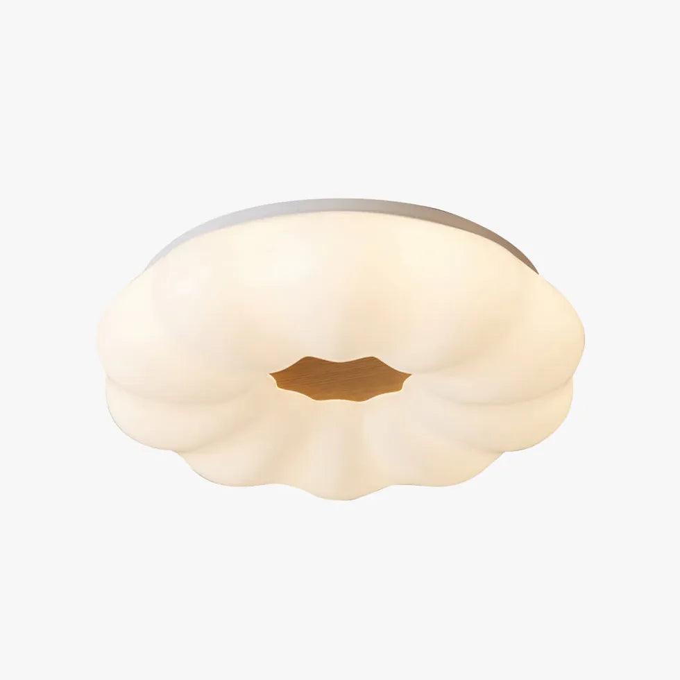 Cloud Cotton Bedroom White Flush Ceiling Lights - Clowas