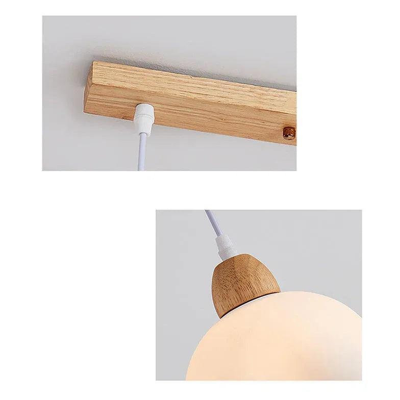 Curved Umbrella Dining Room White Pendant Light - Clowas