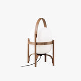 Portable White Lantern with Rounded Design - Clowas