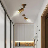 Transferable Wooden Flush Ceiling Lights - Clowas