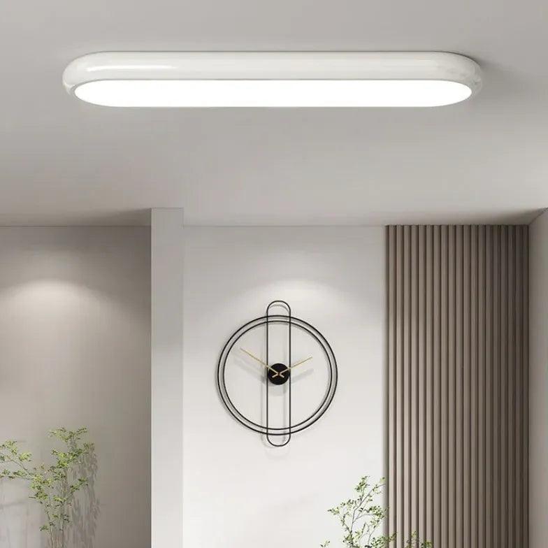 Long Oval LED Modern Flush Ceiling Lights - Clowas