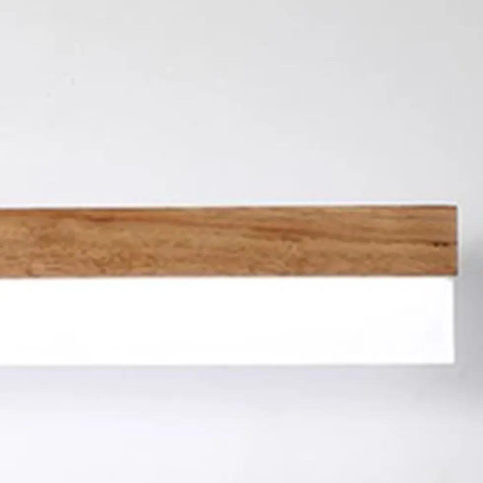 Minimalist Vanity Wooden Led Mirror Lights - Clowas