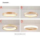 Ozawa Modern Ring Wood Pendant Light - Clowas
