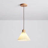 Umbrella Fold Kitchen Wooden Pendant Light - Clowas