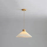 Umbrella Fold Kitchen Wooden Pendant Light - Clowas