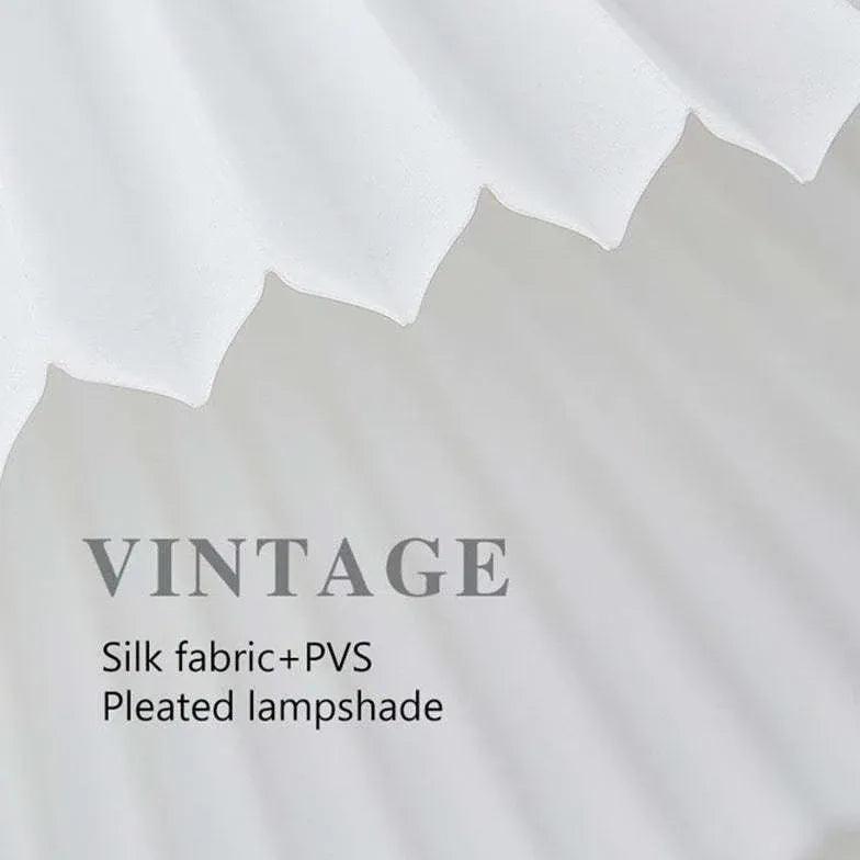 Wooden Curved Fabric Bedroom Floor Lamp - Clowas