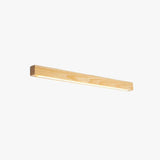 Minimalist Wooden Linear White Wall Light