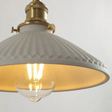 Antique Gold Wall Light with Brass Long Arm