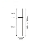 Minimalist Long Wall Light for Bedroom