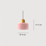 Nordic Pendant Light Glass Anti-Glare for Bedside