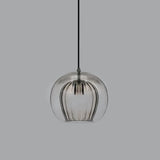 Modern Glass Ball Pendant Light Dimmable for Dining Room