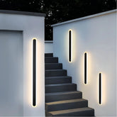 Minimalist Black Long Wall Mounted Light Dimmable Motion Sensor for Hallway