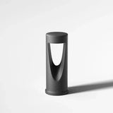 Modern Outside Bollard Light Black Metal for Garden, IP65