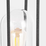 Solar Bollard Post Light with Tungsten Filamen
