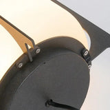 Nordic Solar Floor Lamp Outdoor Opal Glass for Pathway