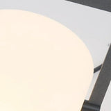 Nordic Solar Floor Lamp Outdoor Opal Glass for Pathway