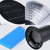 Contemporary Solar Waterproof Bollard Light for Garden