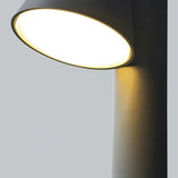 Black Cone Bollard Spike Lights