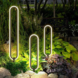 Aluminium Oval Landscape Bollard Lights for Outdoor