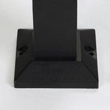 Minimalist Waterproof Acrylic Black Bollard Lights