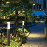 Acrylic Aluminium Square Bollard LED Lights for Lawn