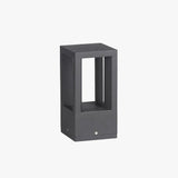 Waterproof Square Garden Bollard Lights with Sensor