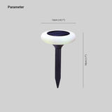 Outdoor Mushroom Solar Spike Light