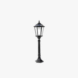 Waterproof Hexagonal Solar Pillar Lights for Outdoor